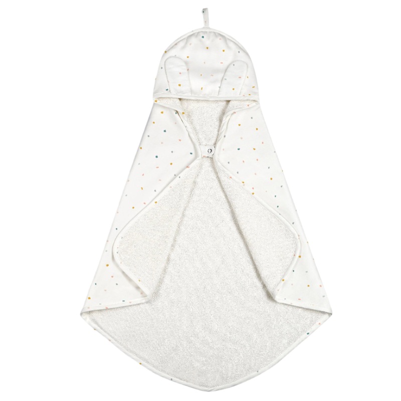 Organic Baby Hooded Towel – Dotty