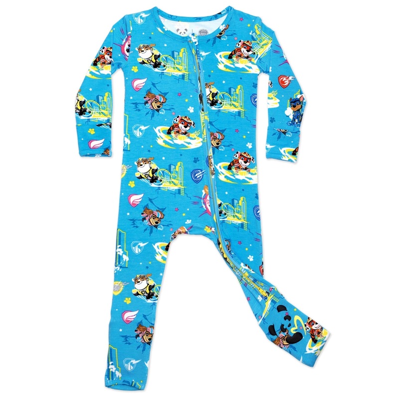 PAW Patrol: The Mighty Movie – Mighty Pups Bamboo Convertible Footie