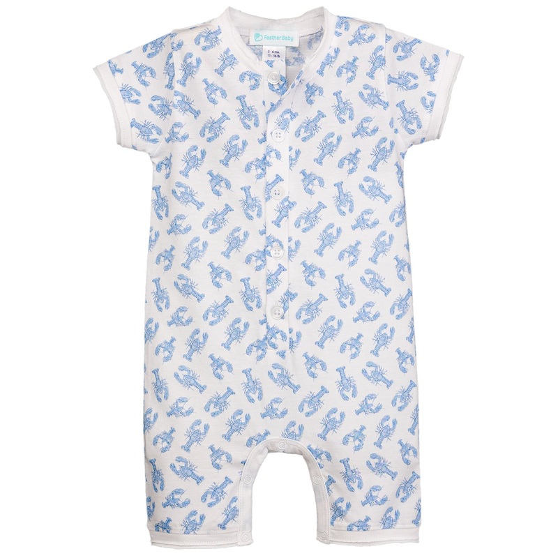 Henley Romper – Crustacean Craze