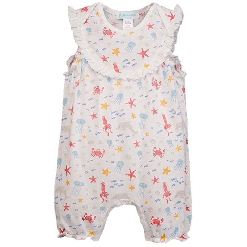 Yoke Romper – Calamari Cuddle Cove