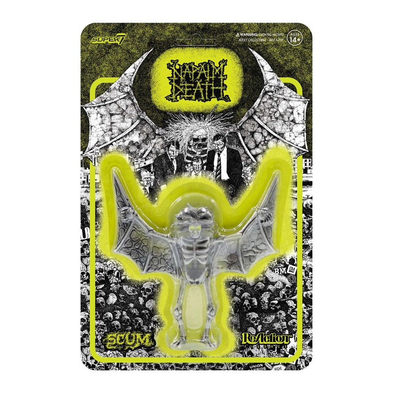 Napalm Death ReAction Figure – Scum Demon (Lime Green)