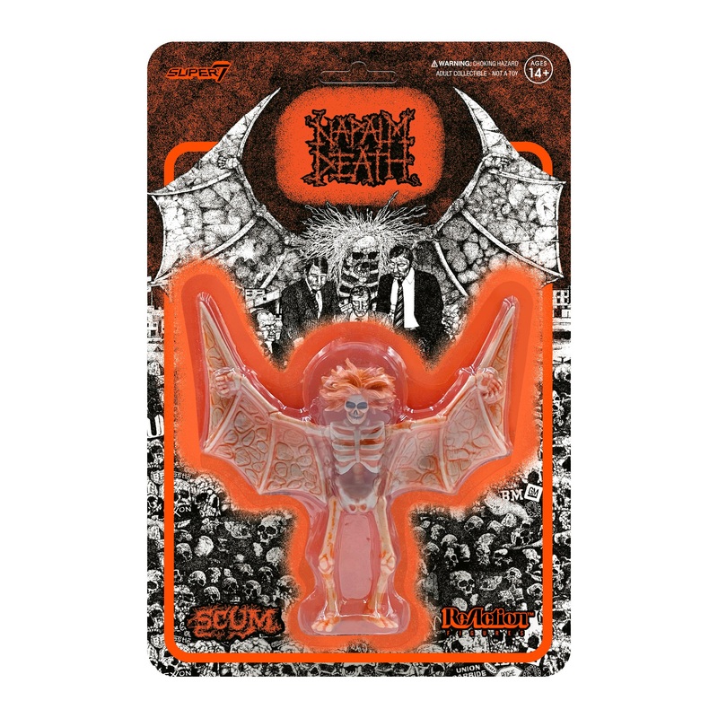 Napalm Death ReAction Figure – Scum Demon (Orange)
