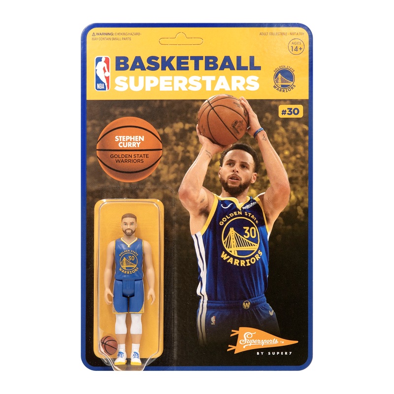 NBA Supersports Figure – Stephen Curry (Warriors)