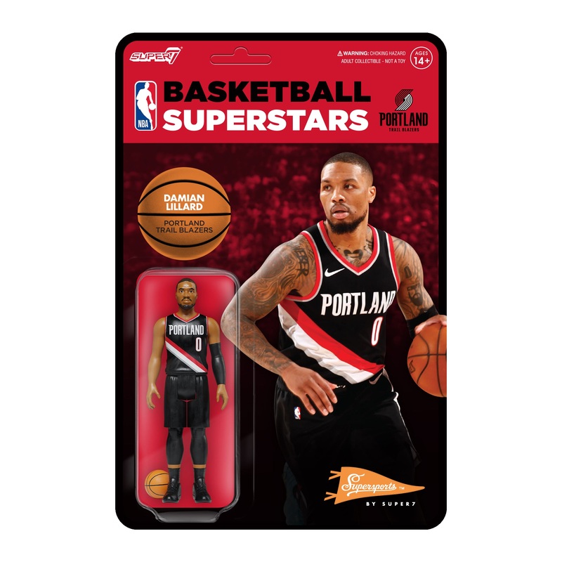 NBA Supersports Figure Wave 4 – Damian Lillard (Trail Blazers)