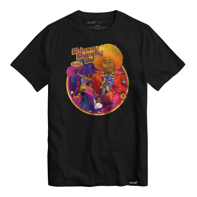 Ol’ Dirty Bastard T-Shirts – Shimmy Shimmy ReAction Card Art