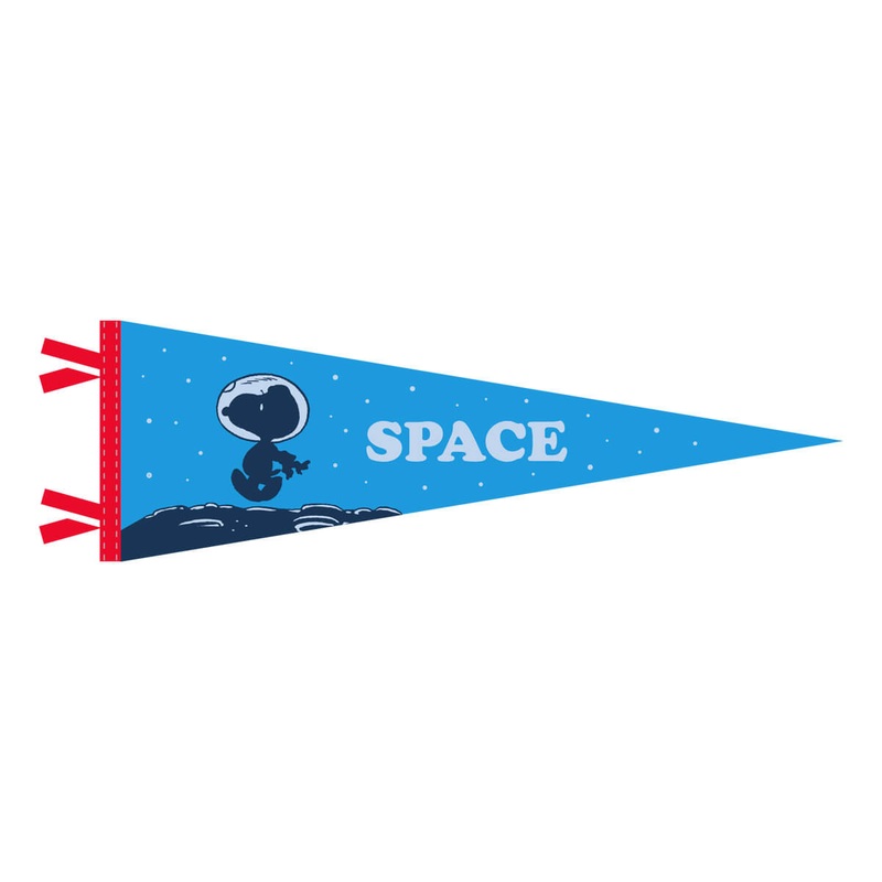 Peanuts Pennant – Snoopy Space