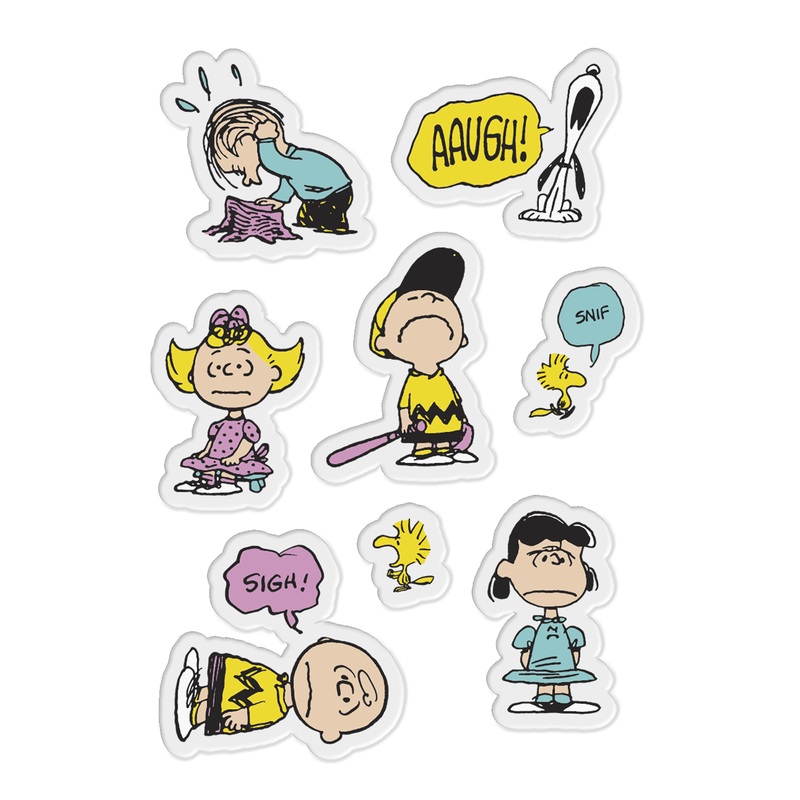 Peanuts Puffy Stickers – Set