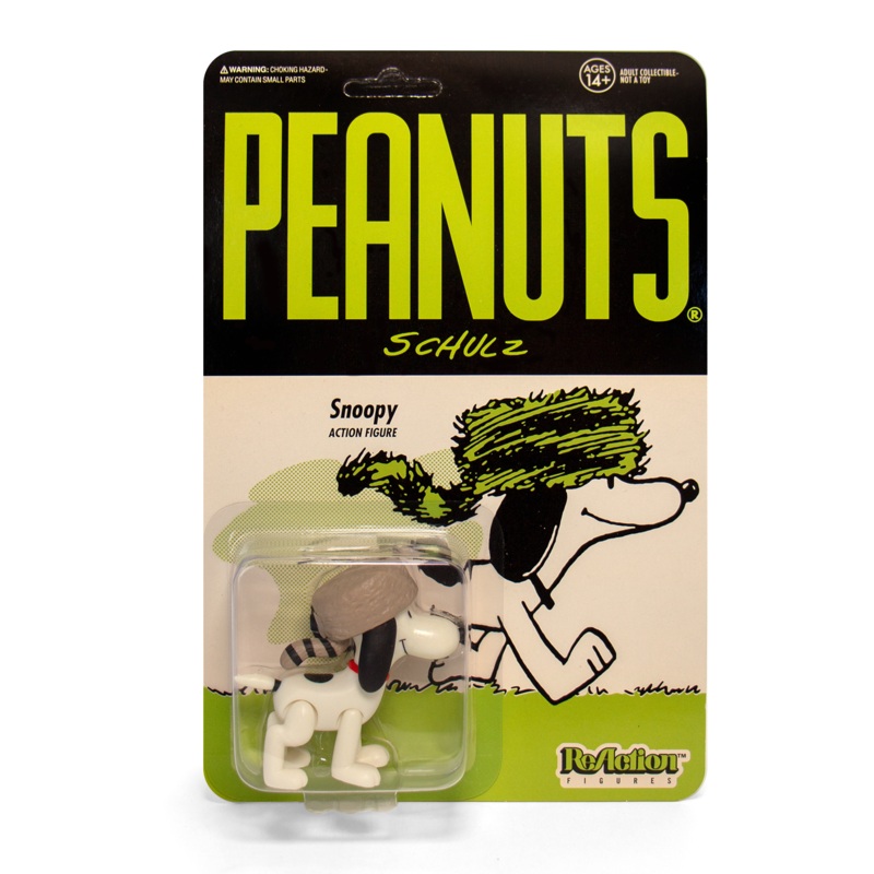 Peanuts ReAction Figure – Raccoon Hat Snoopy