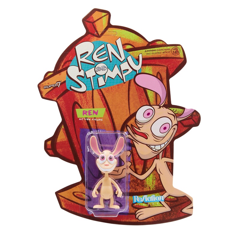 Ren & Stimpy ReAction Figure Wave 1  – Ren