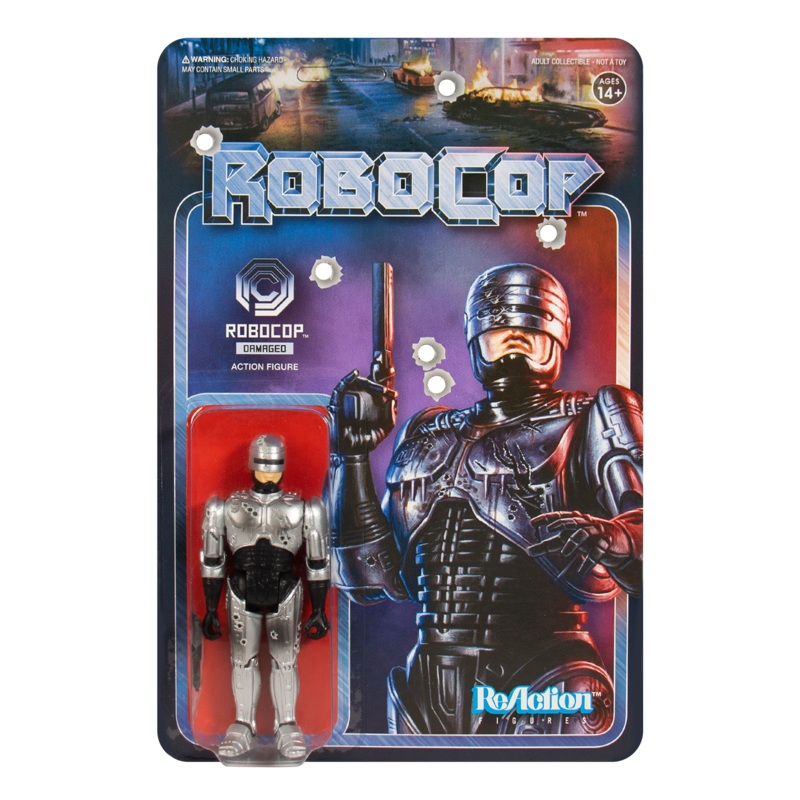 Robocop ReAction Figure – Robocop Battle Damaged