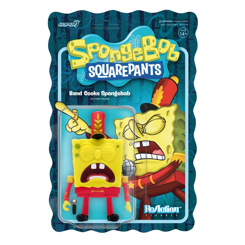 SpongeBob SquarePants ReAction Wave 2 – Band Geeks SpongeBob