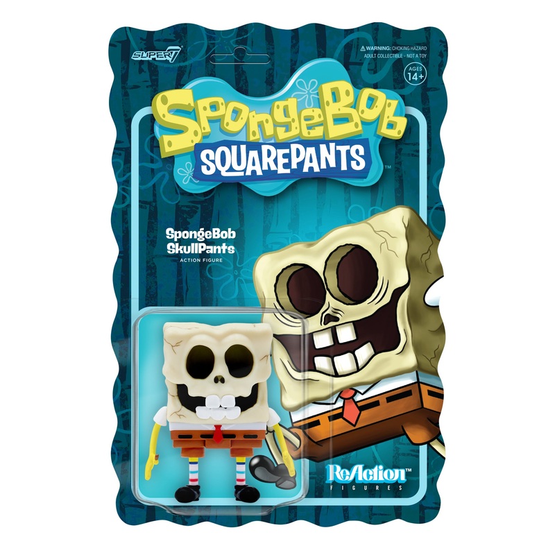 SpongeBob SquarePants ReAction Wave 2 – SpongeBob SkullPants