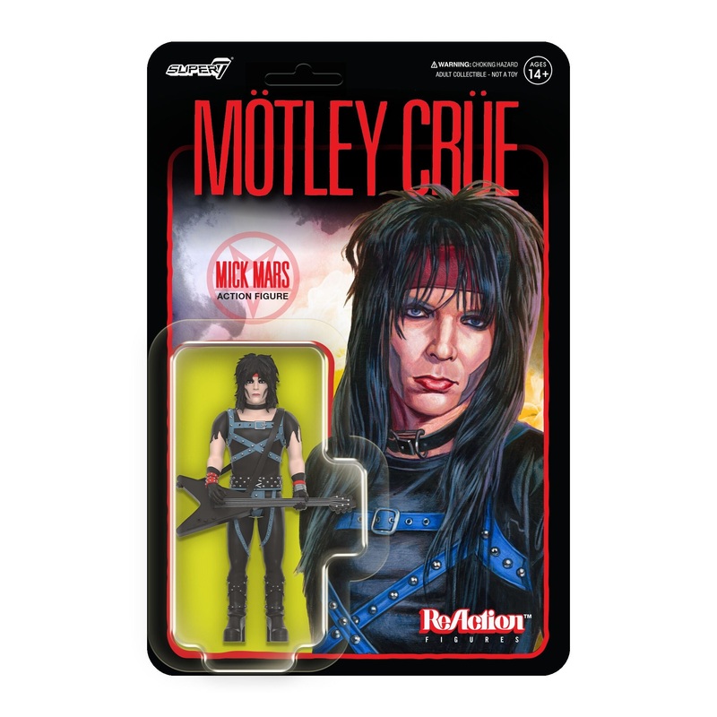 Motley Crue ReAction Figures Wave 01 – Mick Mars (Shout At The Devil)