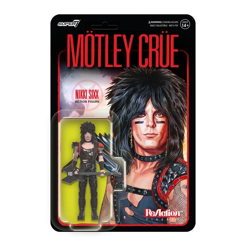 Motley Crue ReAction Figures Wave 01 – Nikki Sixx (Shout At The Devil)