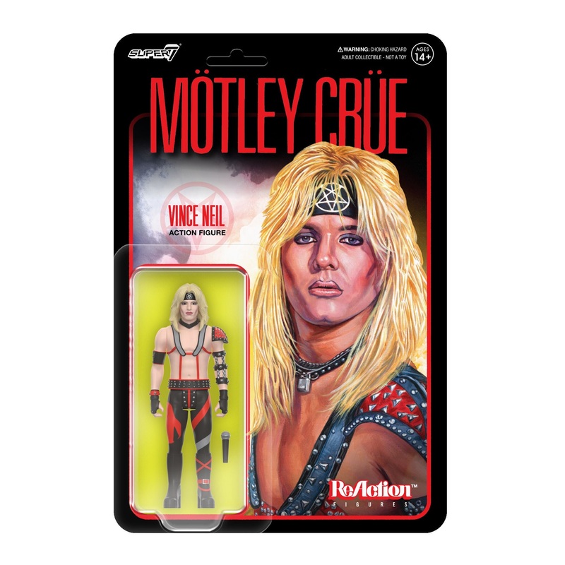 Motley Crue ReAction Figures Wave 01 – Vince Neil (Shout At The Devil)