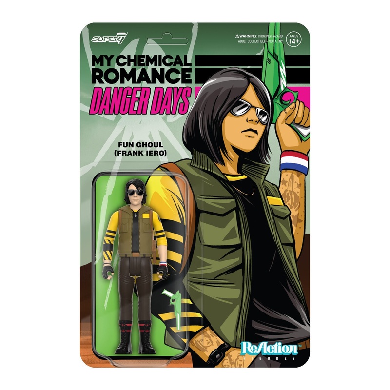 My Chemical Romance ReAction Figures Wave 01 (Danger Days) – Fun Ghoul (Unmasked)