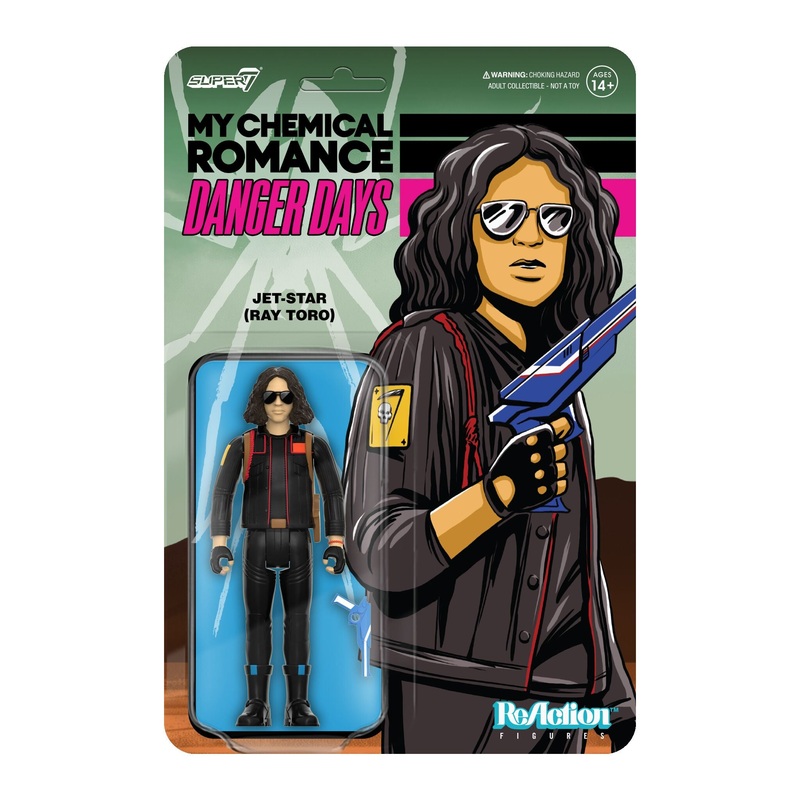 My Chemical Romance ReAction Figures Wave 01 (Danger Days) – Jet Star (Unmasked)