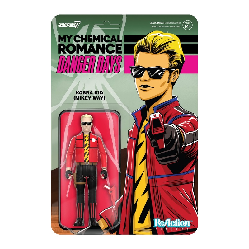 My Chemical Romance ReAction Figures Wave 01 (Danger Days) – Kobra Kid (Unmasked)