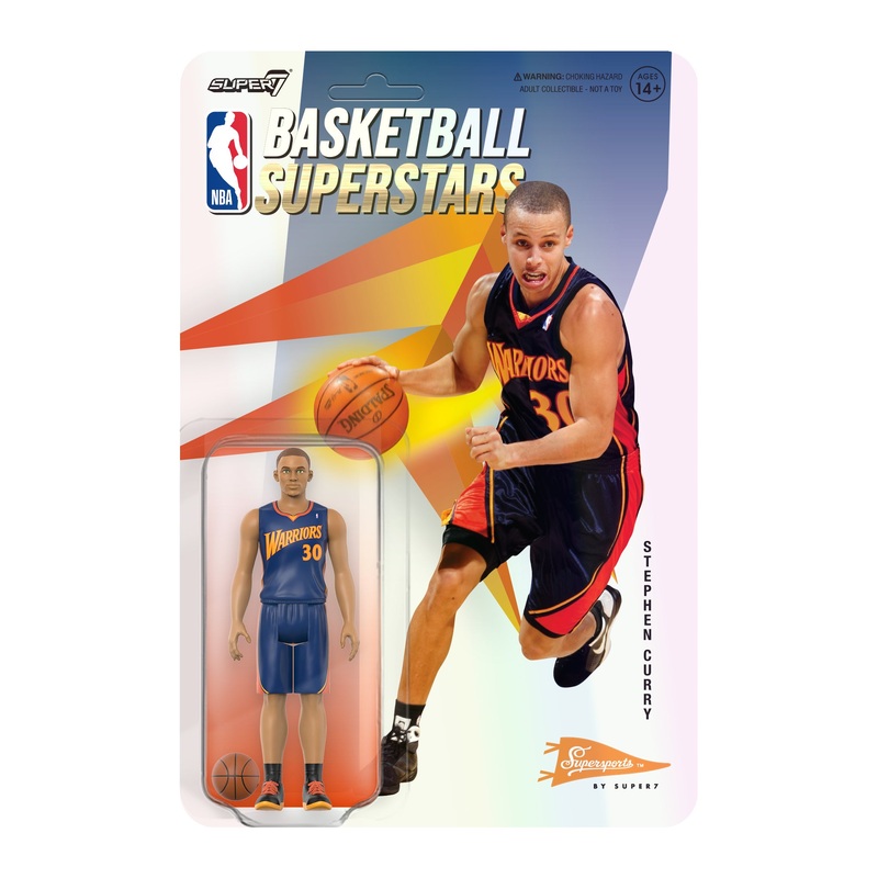 NBA Hardwood Classics ReAction W1 – Steph Curry (Warriors, Navy)