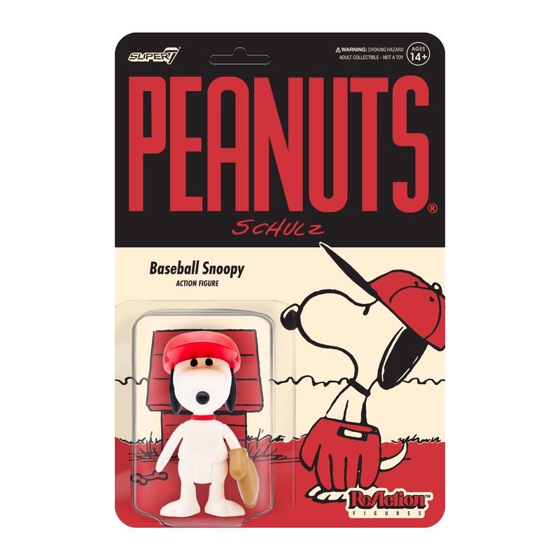 Peanuts ReAction Figure Wave 5 – Baseball Snoopy