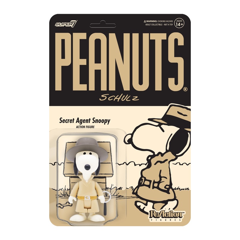 Peanuts ReAction Figure Wave 5 – Secret Agent Snoopy