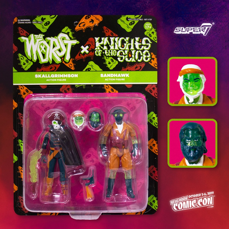 ReAction Figures 2-Pack – The Worst (Wave 2) and Knights of the Slice