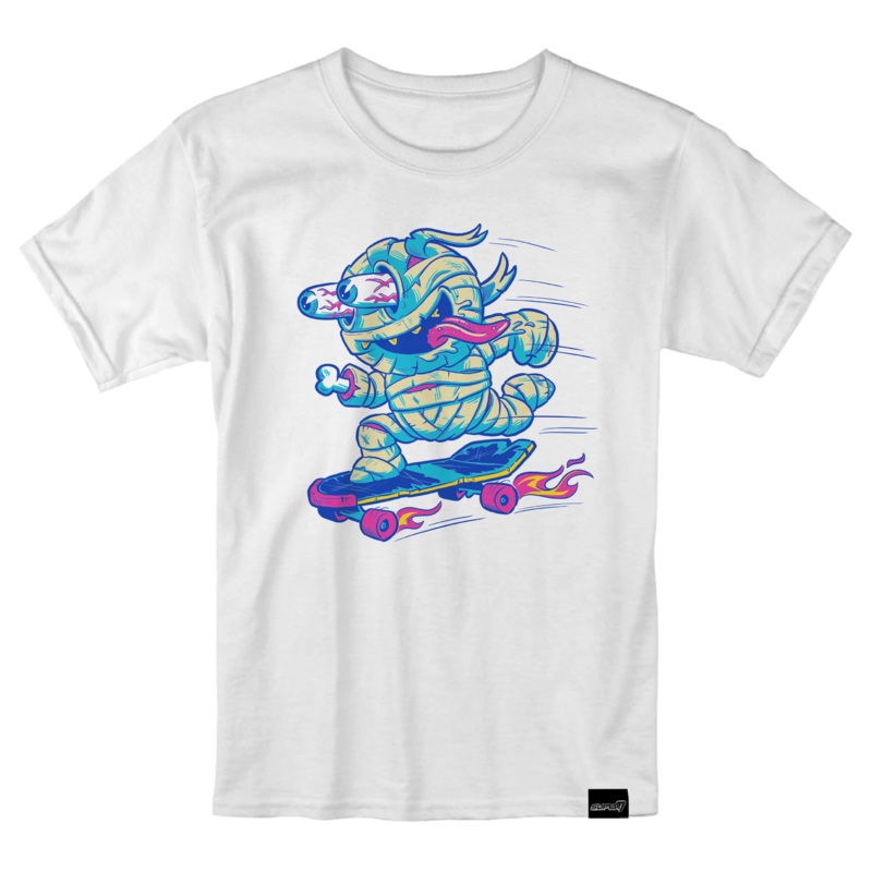 T-Shirt – Skating Mummy Boy