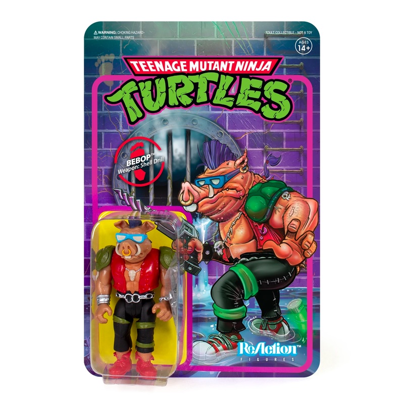 Teenage Mutant Ninja Turtles ReAction Figure – Bebop
