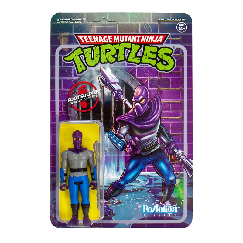 Teenage Mutant Ninja Turtles ReAction Figure – Foot Soldier