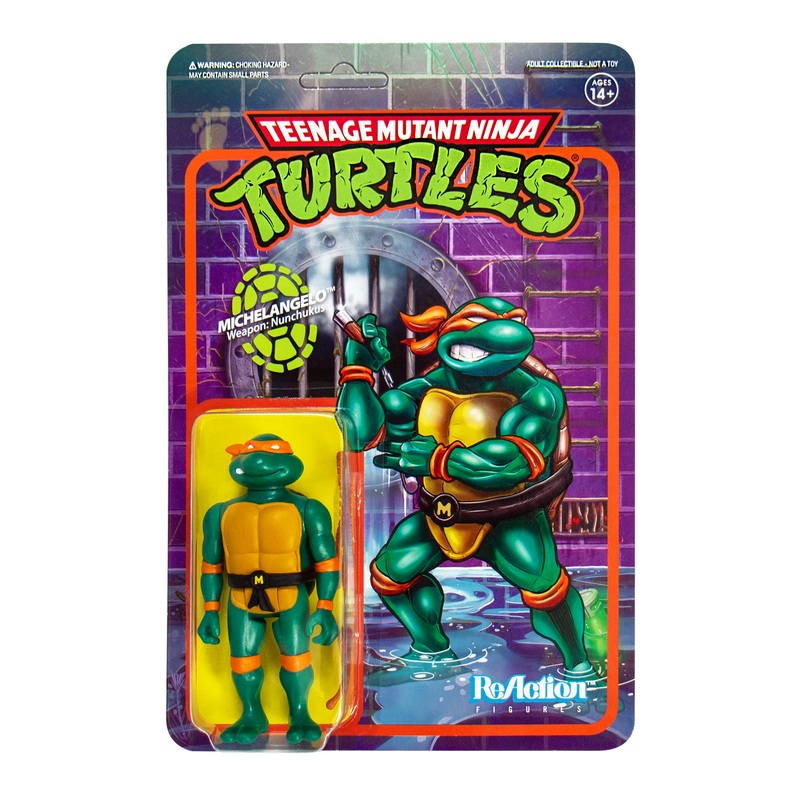 Teenage Mutant Ninja Turtles ReAction Figure – Michelangelo