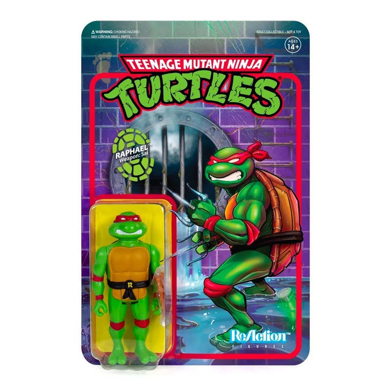 Teenage Mutant Ninja Turtles ReAction Figure – Raphael