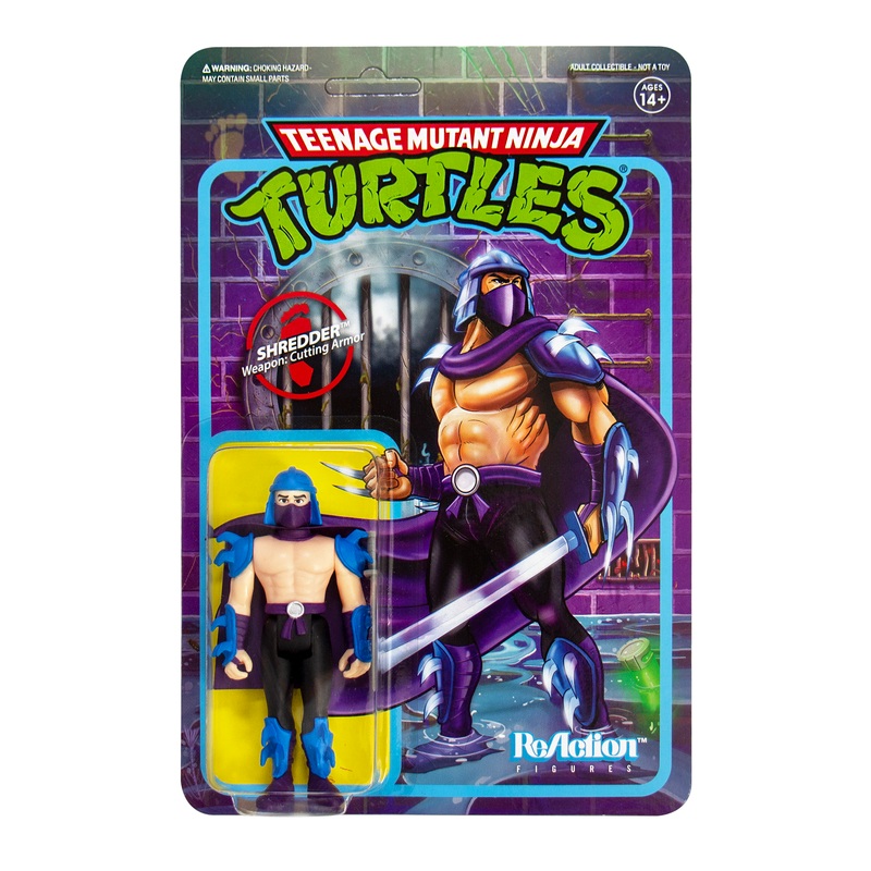 Teenage Mutant Ninja Turtles ReAction Figure – Shredder