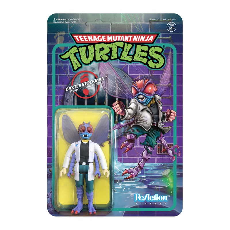 Teenage Mutant Ninja Turtles ReAction Figure Wave 2 – Baxter Stockman