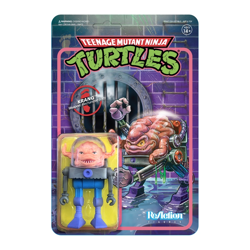 Teenage Mutant Ninja Turtles ReAction Figure Wave 2 – Krang