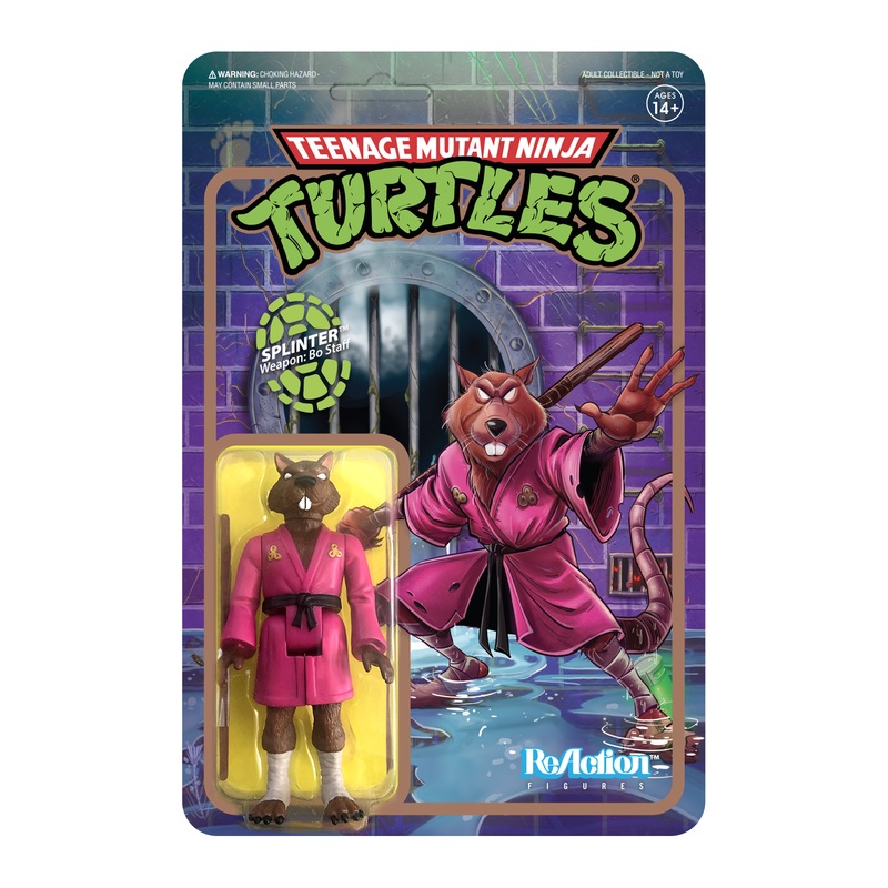 Teenage Mutant Ninja Turtles ReAction Figure Wave 2 – Splinter