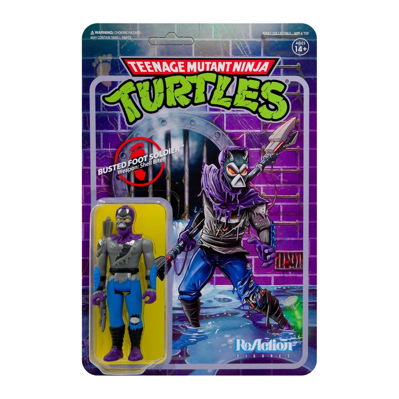 Teenage Mutant Ninja Turtles ReAction Figure Wave 3 – Damaged Foot Soldier