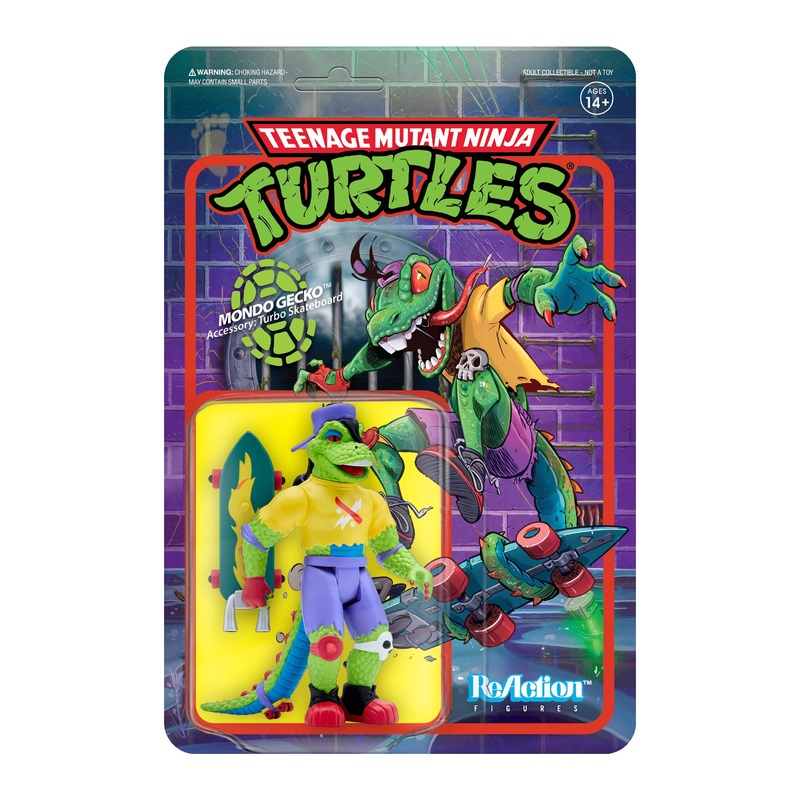 Teenage Mutant Ninja Turtles ReAction Figure Wave 4 – Mondo Gecko