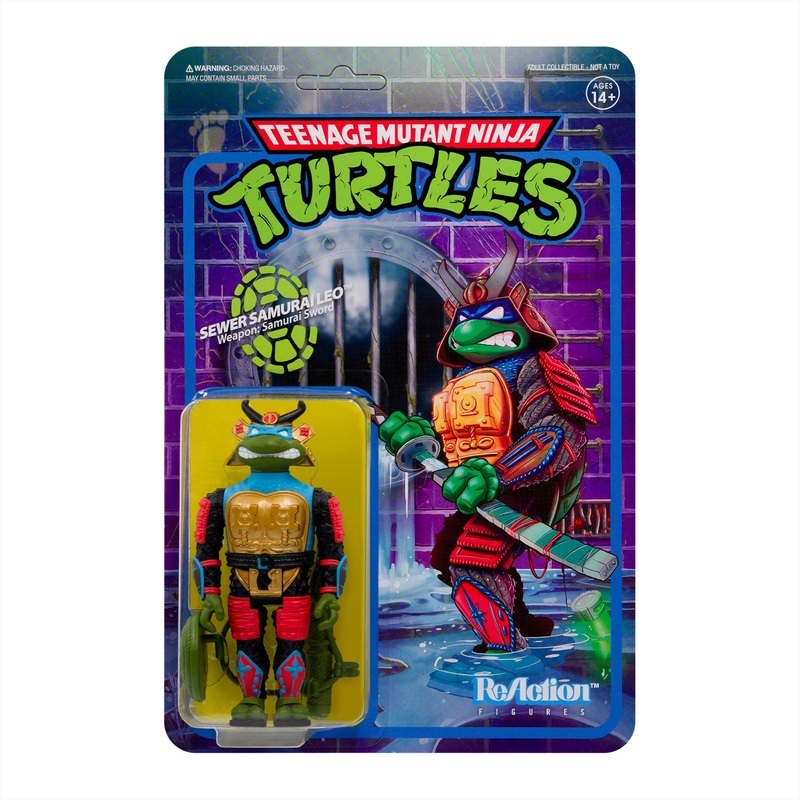 Teenage Mutant Ninja Turtles ReAction Figures Wave 3 – Samurai Leonardo