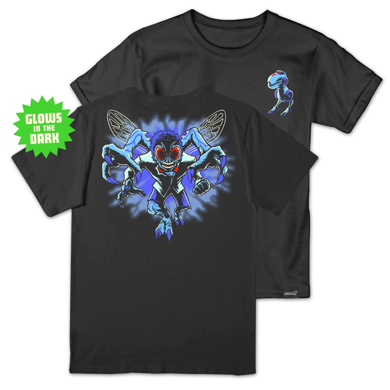 Teenage Mutant Ninja Turtles T-Shirt – Baxter Stockman Glow-in-the-Dark (SDCC 2020)