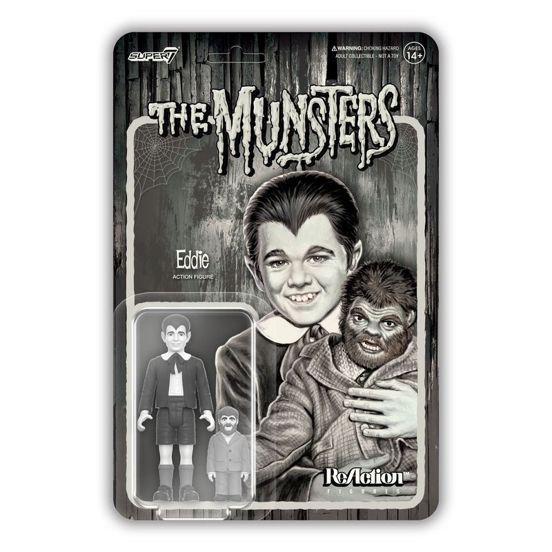 The Munsters ReAction Wave 3 – Eddie Munster (Grayscale)