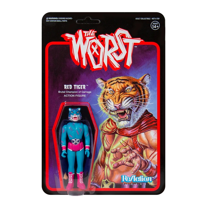 The Worst ReAction Figure – Red Tiger (Color 3)