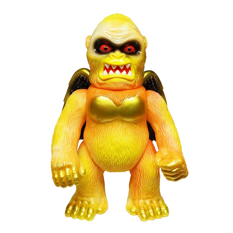 Japanese Vinyl – Wing Kong (Glow-In-The-Dark Orange Swirl)