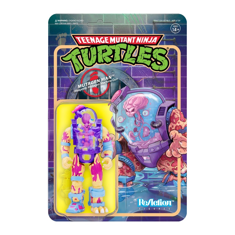 Teenage Mutant Ninja Turtles ReAction Figure Wave 4  – Mutagen Man
