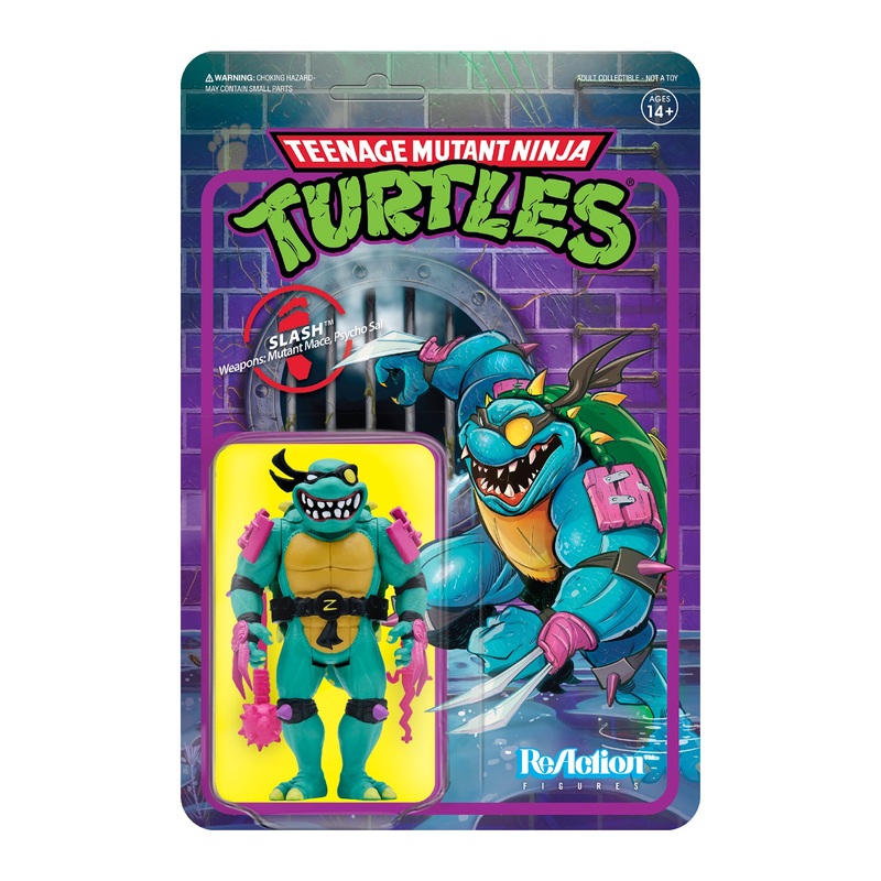 Teenage Mutant Ninja Turtles ReAction Figure Wave 4  – Slash