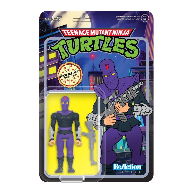 Teenage Mutant Ninja Turtles ReAction Figures Wave 08 – Foot Soldier (Cartoon)