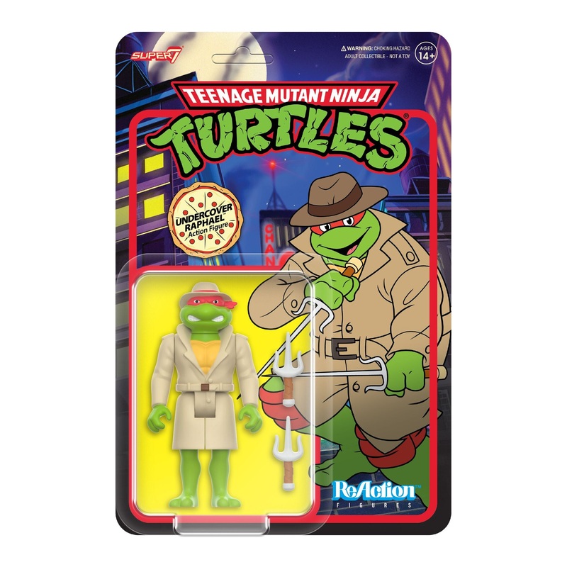 Teenage Mutant Ninja Turtles ReAction Figures Wave 08 – Undercover Raphael (Cartoon)
