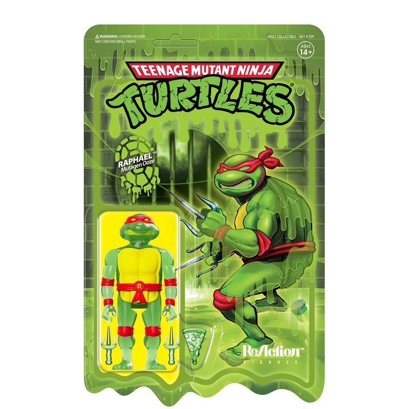Teenage Mutant Ninja Turtles ReAction – Raphael (Mutagen Ooze)