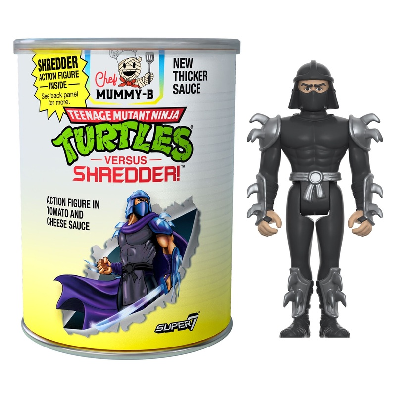 Teenage Mutant Ninja Turtles ReAction – Shredder [In Pasta Can] [SDCC 2023]