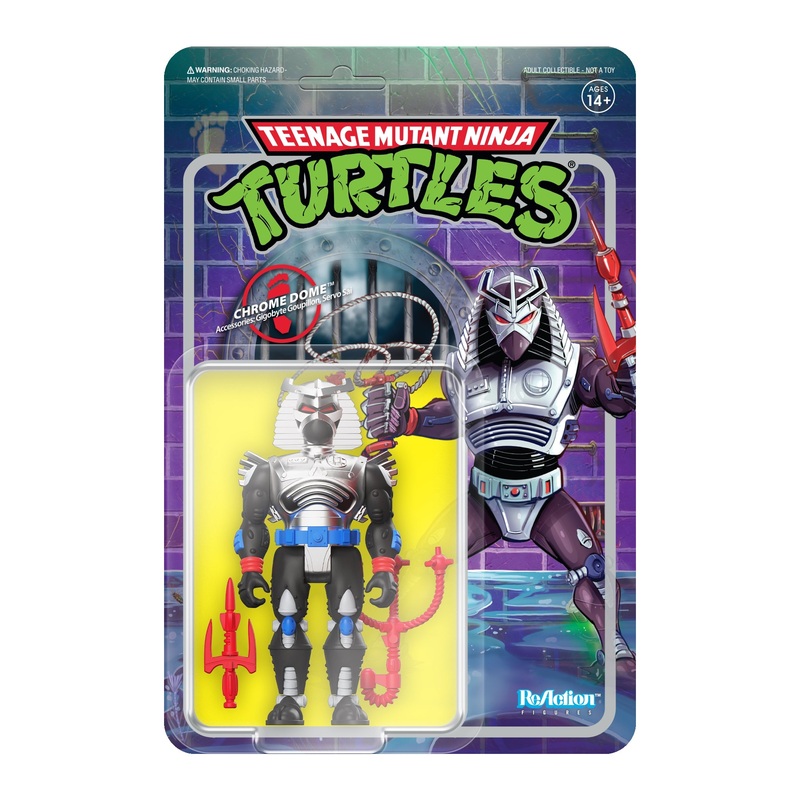 Teenage Mutant Ninja Turtles ReAction Wave 6 – Chrome Dome