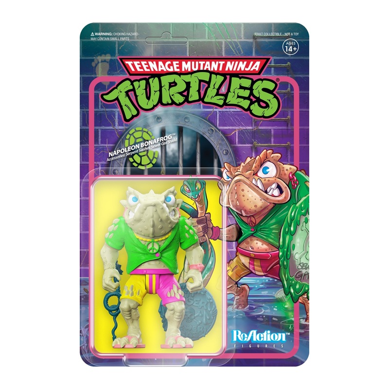 Teenage Mutant Ninja Turtles ReAction Wave 6 – Napoleon Bonafrog